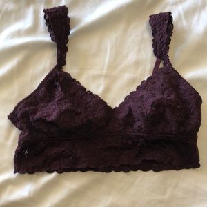 Maroon Aerie bralette